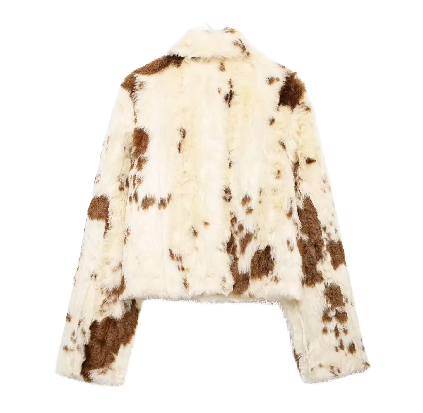 Cow print trendy Jacket