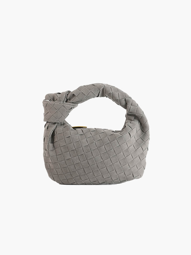 Luxe weave handbag