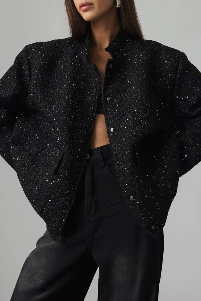 Black sequin Jacket