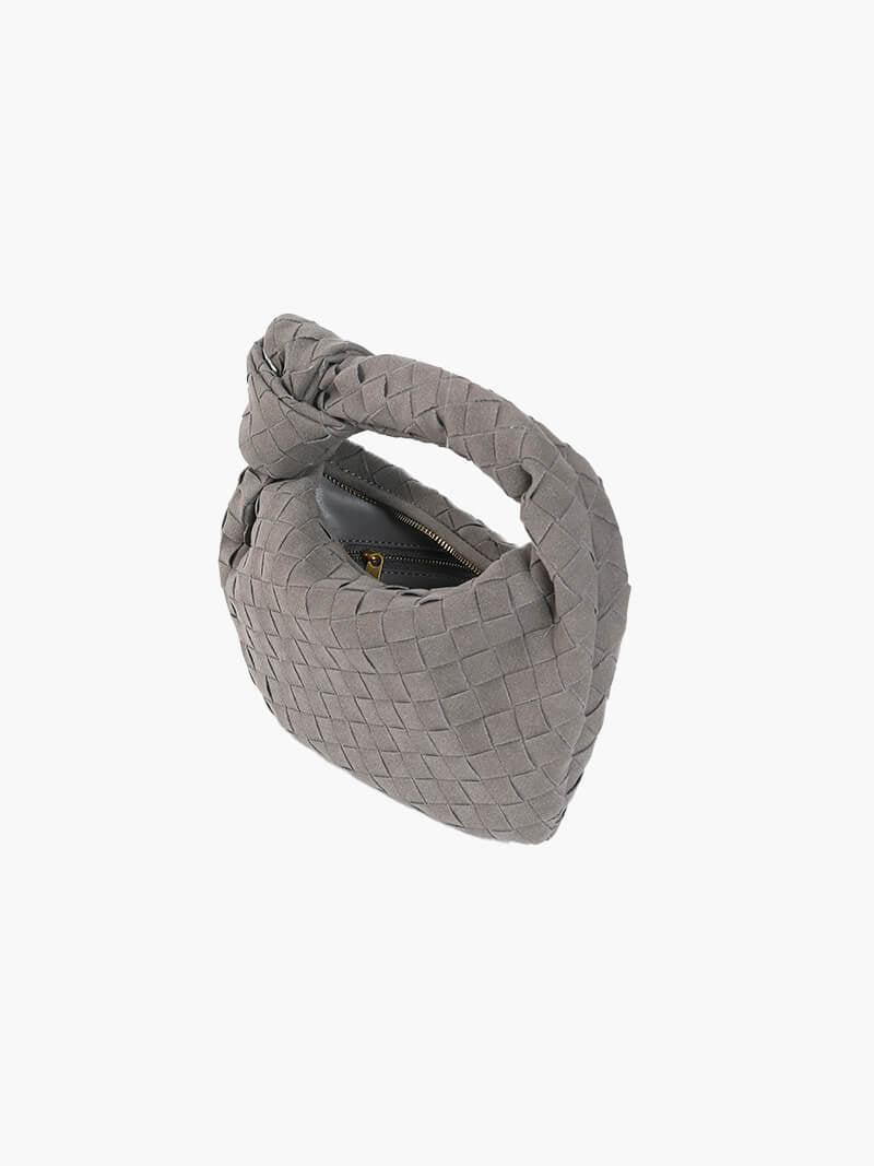 Luxe weave handbag