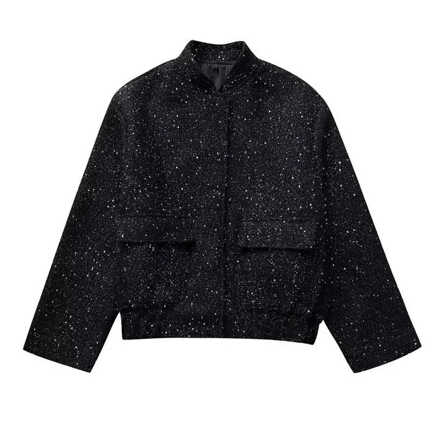 Black sequin Jacket