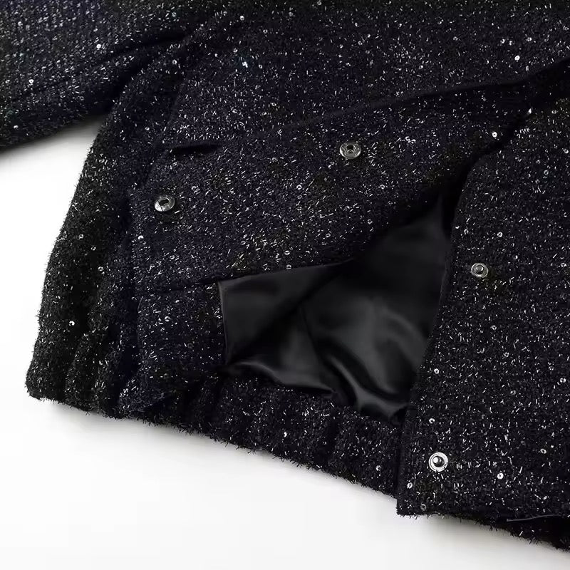 Black sequin Jacket